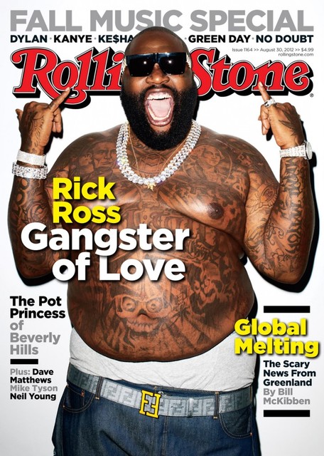 Rick Ross en couverture du magazine Rolling Stone parle pour la première fois de son passé de gardien de prison